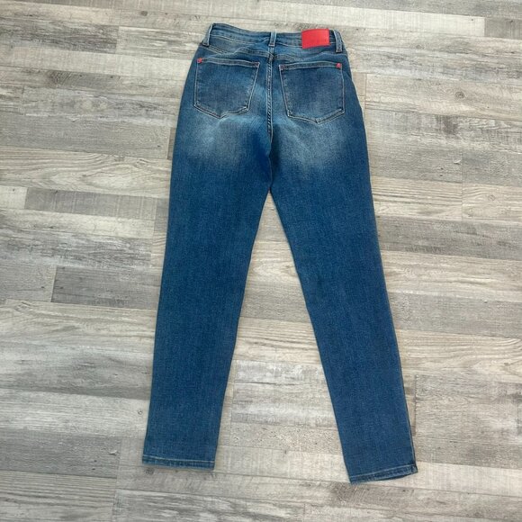 Judy Blue Boyfriend Fit Medium Wash Jeans Mid Rise S16 - Picture 7 of 7